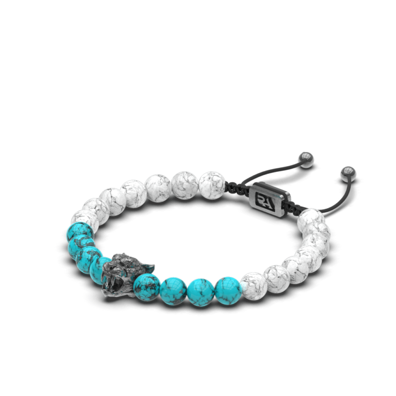 PULSERA DE CUENTAS CON TIGRE