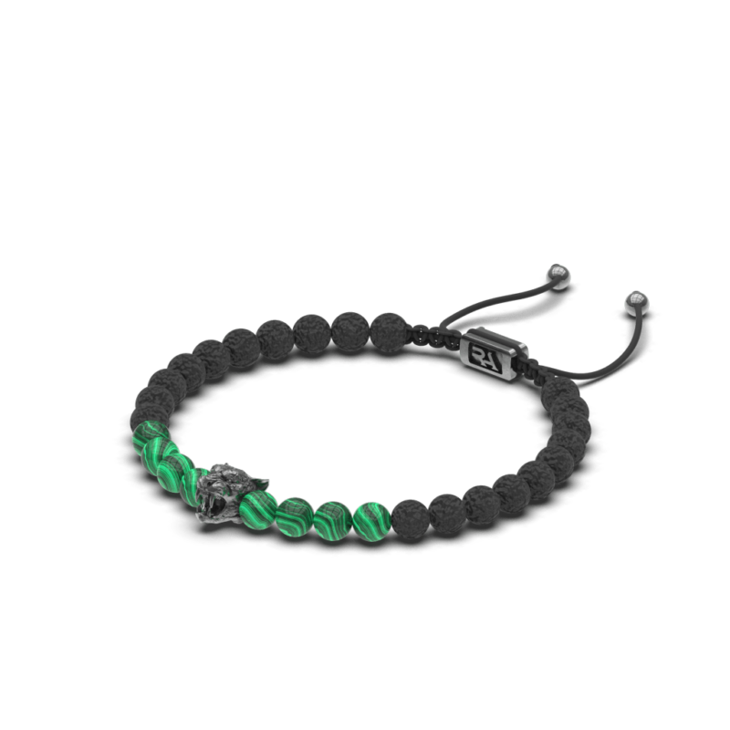 PULSERA DE CUENTAS CON TIGRE